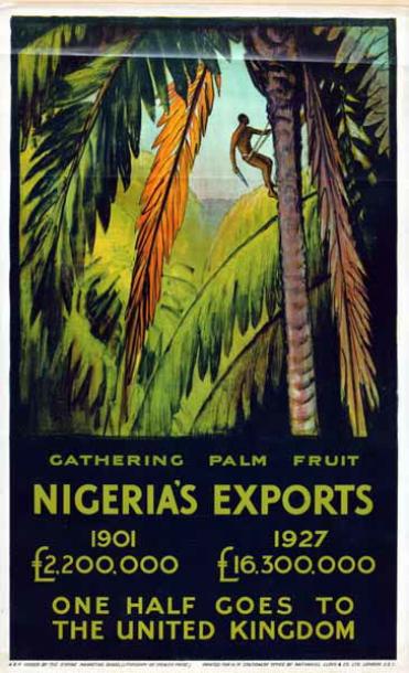 Poster, Nigeria's exports