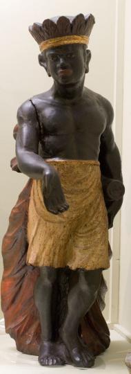 Blackamoor, from Johnson's tobacco shop in Bolton, early 1800s