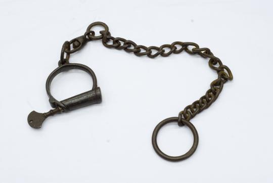 Slave shackle, about 1780-1804