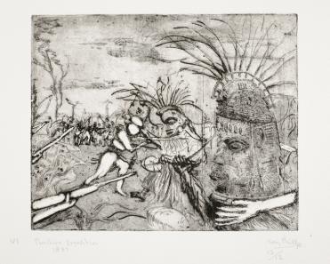 History of the Benin bronzes, Plate 6: Punitive Expedition