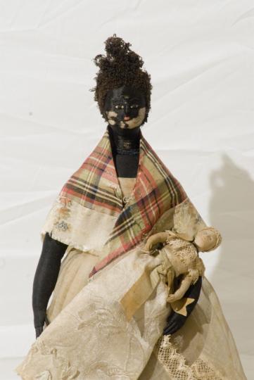 Model of a freed female slave, maker unknown, 1834-6