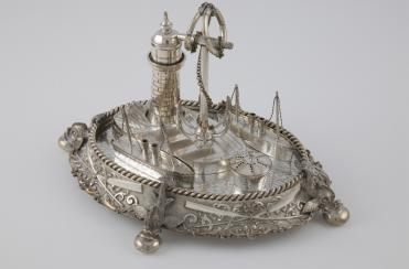 Manchester Ship Canal cruet and stand
