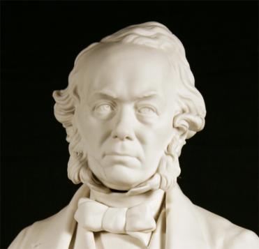 Bust of Richard Cobden