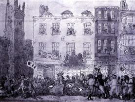William Hogarth and Godfried Donkor